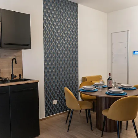 Am156 240 Modern Urban With Terrace & Wifi Apartament Bari