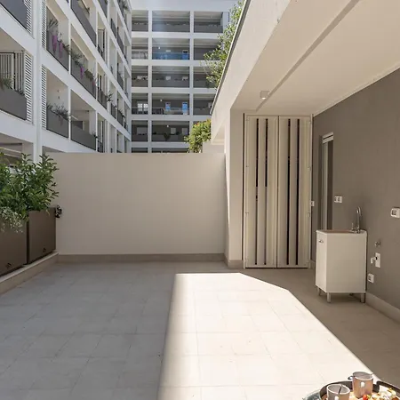 Am156 240 Modern Urban With Terrace & Wifi Bari